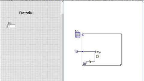 LabVIEW - Factorial