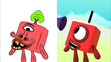 Numberblocks - Pattern Palace fanny Drawing Memes | number blocks video