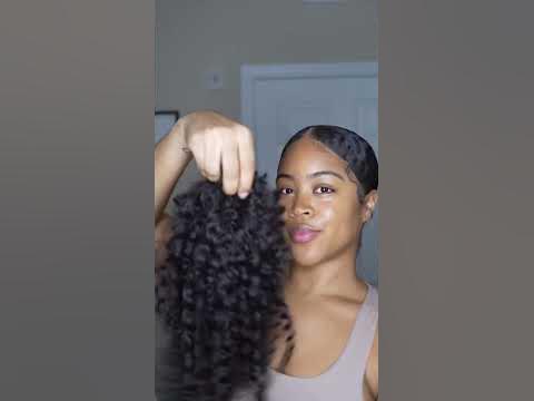 Claw clip pony using crotchet hair😍 - YouTube