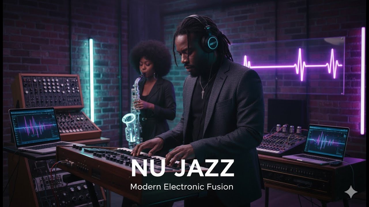 Nu Jazz Atmospheres - Midnight Pulse Patterns