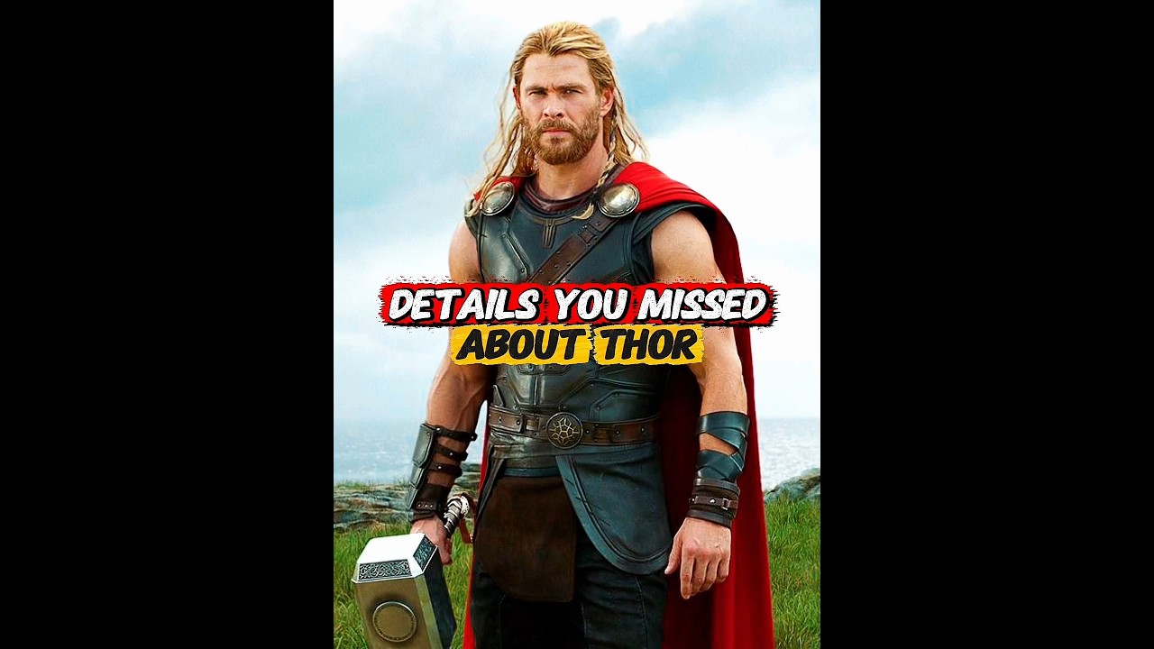 Did You Notice These Details In Thor Movies? #thor #avengers #marvel #shorts