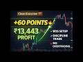 “₹13,443 Profit💪60 Points | BOS Setup + Discipline Mindset 💯#optiontrading #niftyoptions #nifty50
