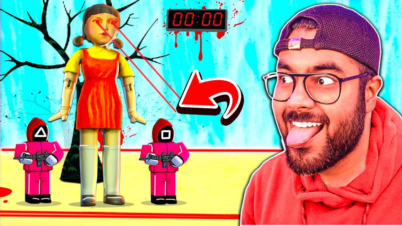 Playing SQUID GAMES in ROBLOX 🎯 | Hitesh KS