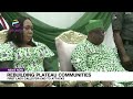 Rebuilding Plateau Communities:  First Lady Calls For End To Attacks