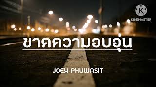 Video thumbnail of "ขาดความอบอุ่น - JOEY PHUWASIT"