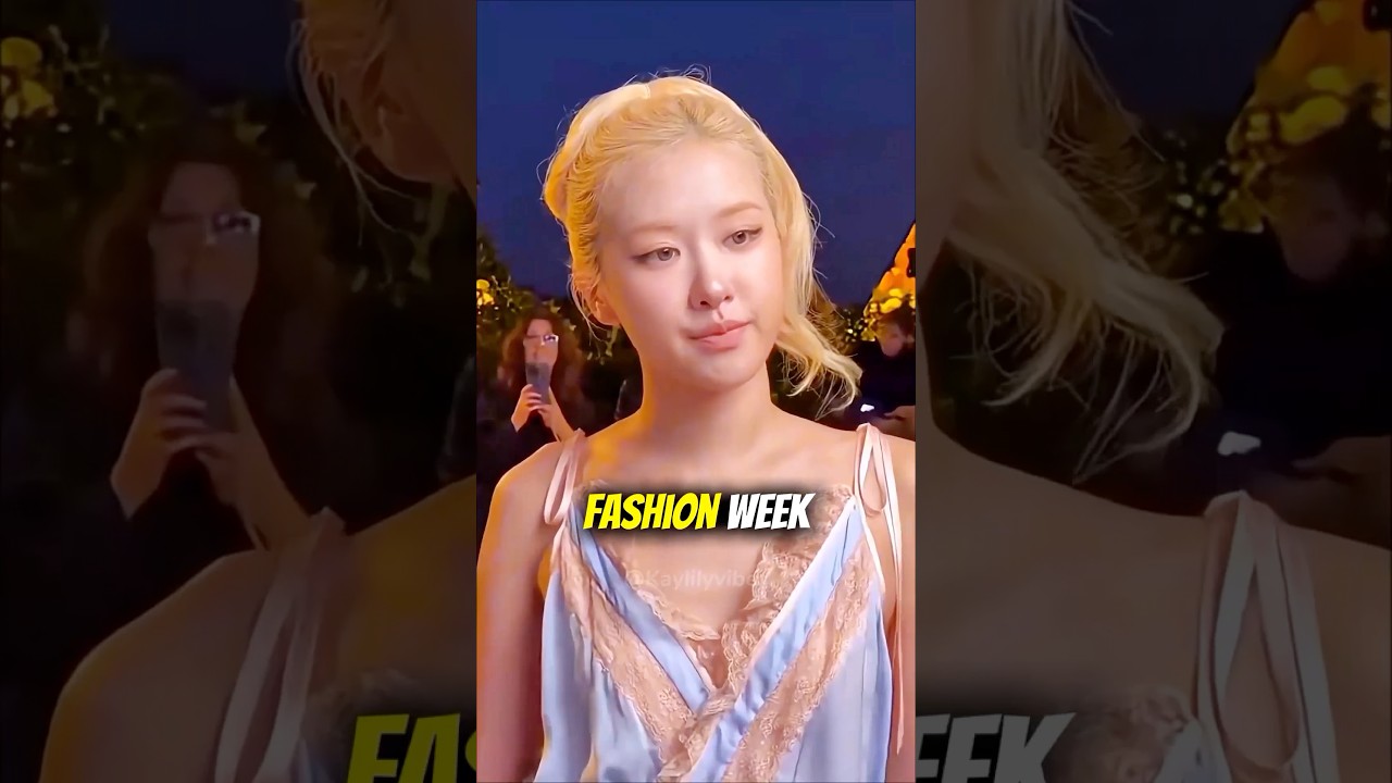 Was Rosé Ignored at Paris Fashion Week? - Saint Laurent Front Row Drama