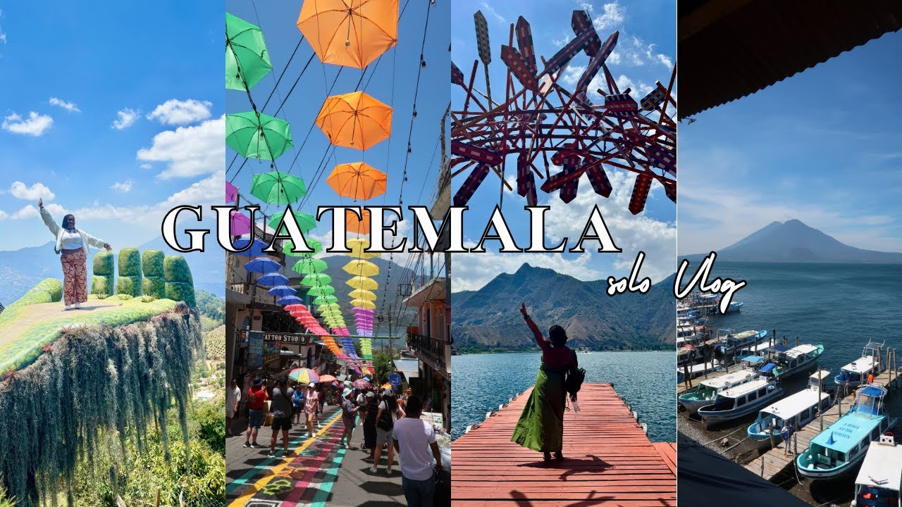 SPRING BREAK ‘25 Solo Trip Guatemala 🇬🇹 | Lake Atitlan, Food Tour, Holy ...