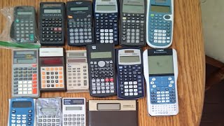 My calculators 