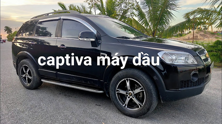 Xe Captiva máy dầu nhập khẩu