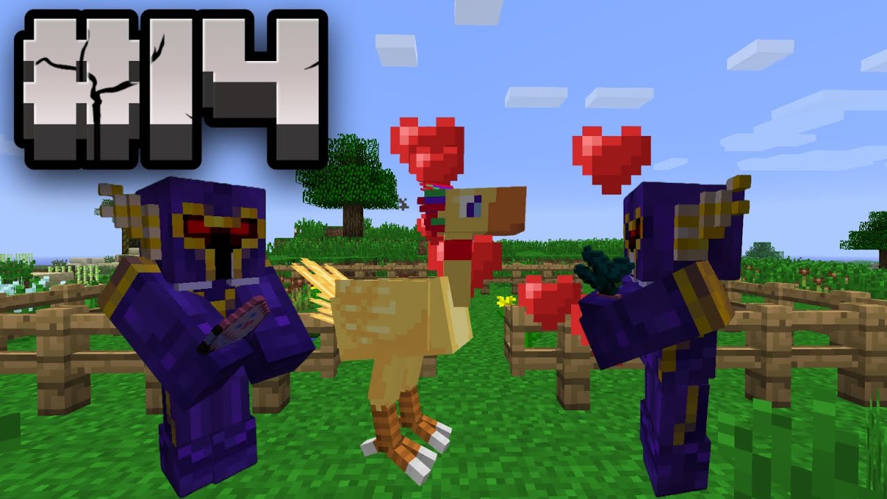 Minecraft: Hexxit Ep. 14 - Chocobo Taming