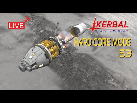 Aborted Landing | Kerbal Space Program Live Stream