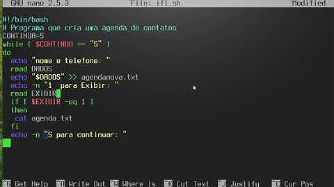 Aula if Shell Script Fatec Osasco