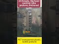 #PET transparent plastic bottle preform #24 threads 38g hand sanitizer tube preform thickened #ansix