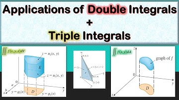 Applications of Double Integrals + Triple Integrals | Multiple Integrals