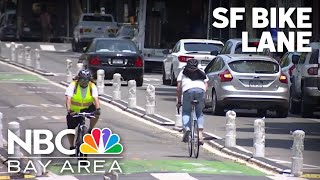 SFMTA engineers look to redesign center bike lane on Valencia Street
