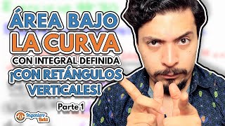 Área bajo la curva / Integral Definida / Rectángulos Verticales Parte |