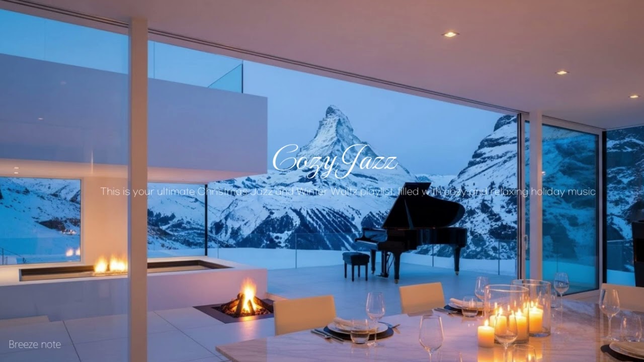 Cozy Christmas Jazz & Winter Waltz ❄️ Vintage Holiday Piano & Swing  아늑한 크리스마스 재즈, 겨