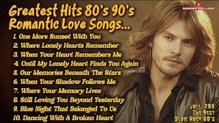 ♥️Greatest Hits Romantic Love Songs | Soft Rock 70s,80s,90s | One More Sunset With You Voll 208❤️ screenshot 5