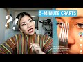 Cindy chen designs blind reacting to 5 minute crafts makeup hacks