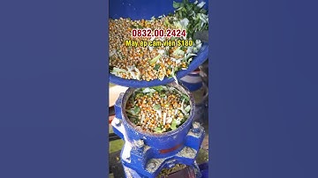 Tự làm cám viên giá rẻ tại nhà với máy ép cám viên 1 pha 4 quả lô S180