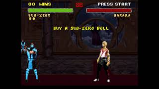 Mortal Kombat 2 Sub Zero Friendship