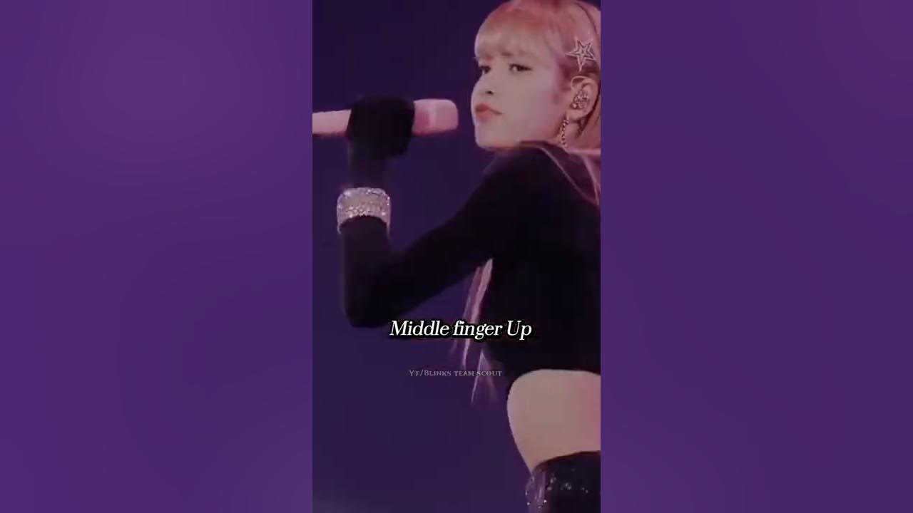 Lisa Boombayah Live Rap π€― Lisa Boombayah Live Rap π€―