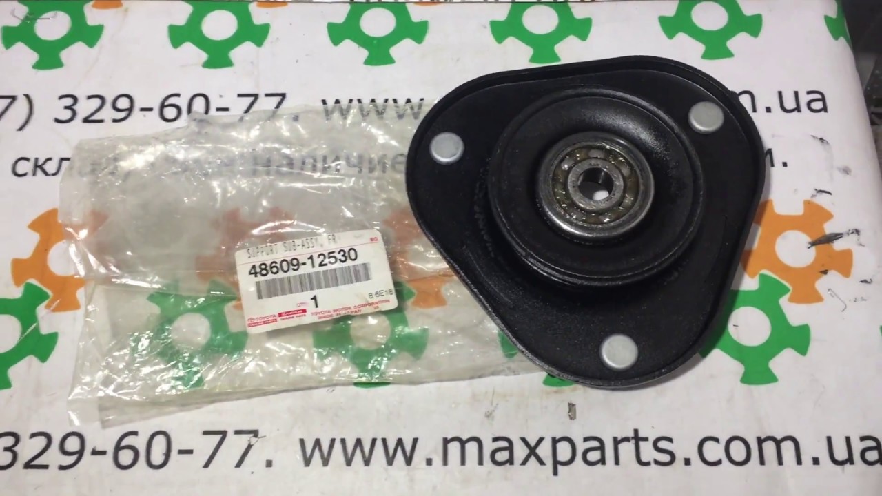 4860912530 48609-12530 Оригинал опора подушка переднего амортизатора Toyota Corolla