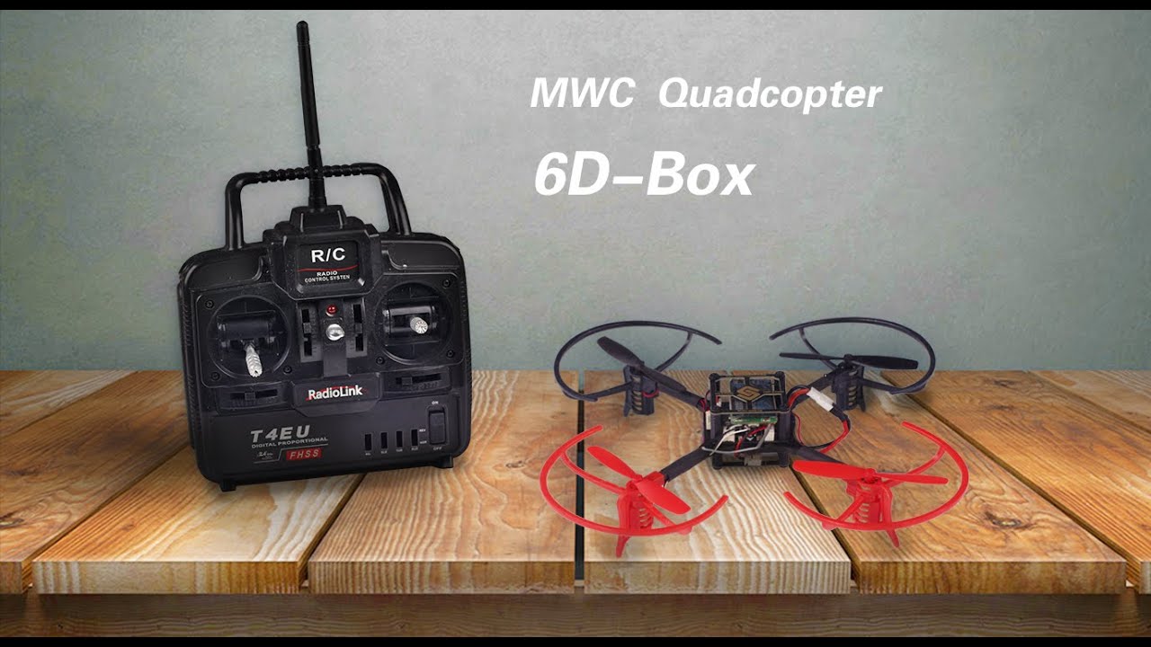 Multirotor hobbyists d box mwc multiwii mini drone