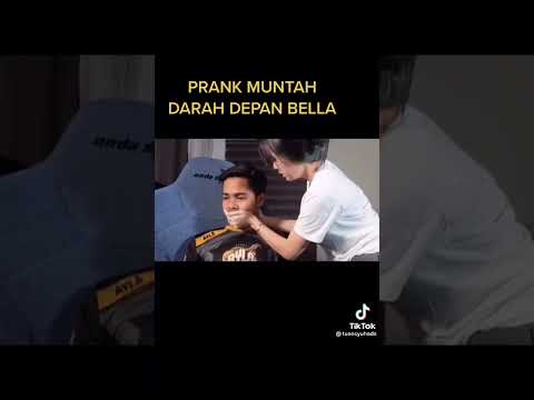 PRANK BELLA ALIEF MUNTAH DARAH #aliefirfan#prank#tiktokviral