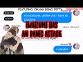 iwaizumi has an panic attack | iwaOi angst