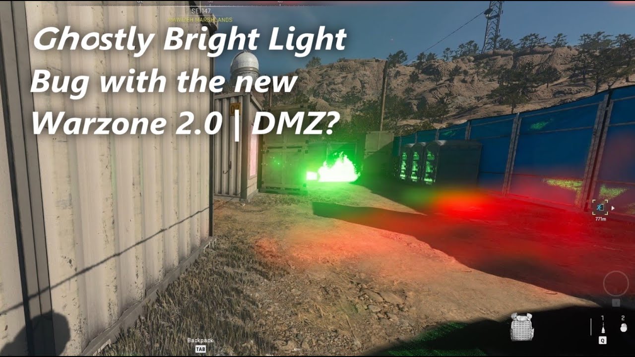 Ghostly Bright Light Bug with new CALL WARZONE 2.0 | DMZ? - YouTube