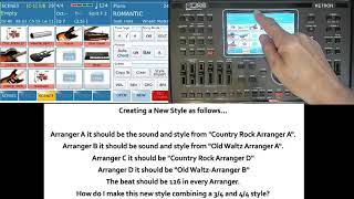Importing different Style Variations (Arrangers) into Launchpad