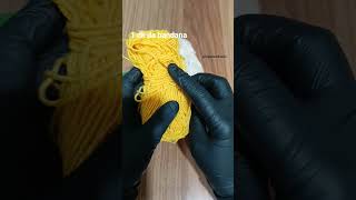 1 dk da bandana #keşfet #örgü #knittig #viralvideo #trend #bandana #taçlıbandana #crochet