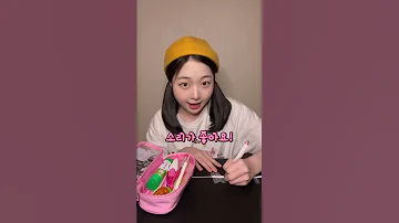 찌혜의 애이애스애말 나의 필통을 소게할개 Shorts Asmr 