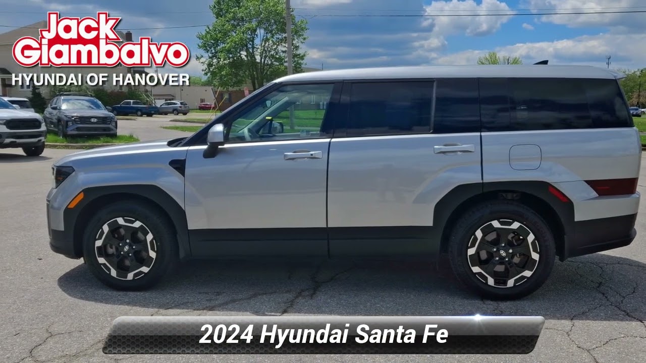 Certified 2024 Hyundai Santa Fe SE, Hanover, PA 746869A - YouTube