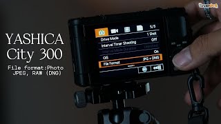 Yashica City 300 Full Review: ทดสอบไฟล์ DNG และอุปกรณ์เสริม