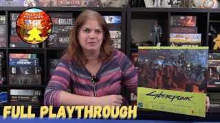 Cyberpunk 2077 Gangs of Night City Board Game Full Playthrough