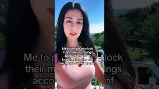 Money in your bank account is losing its value to inflation everyday 🥺