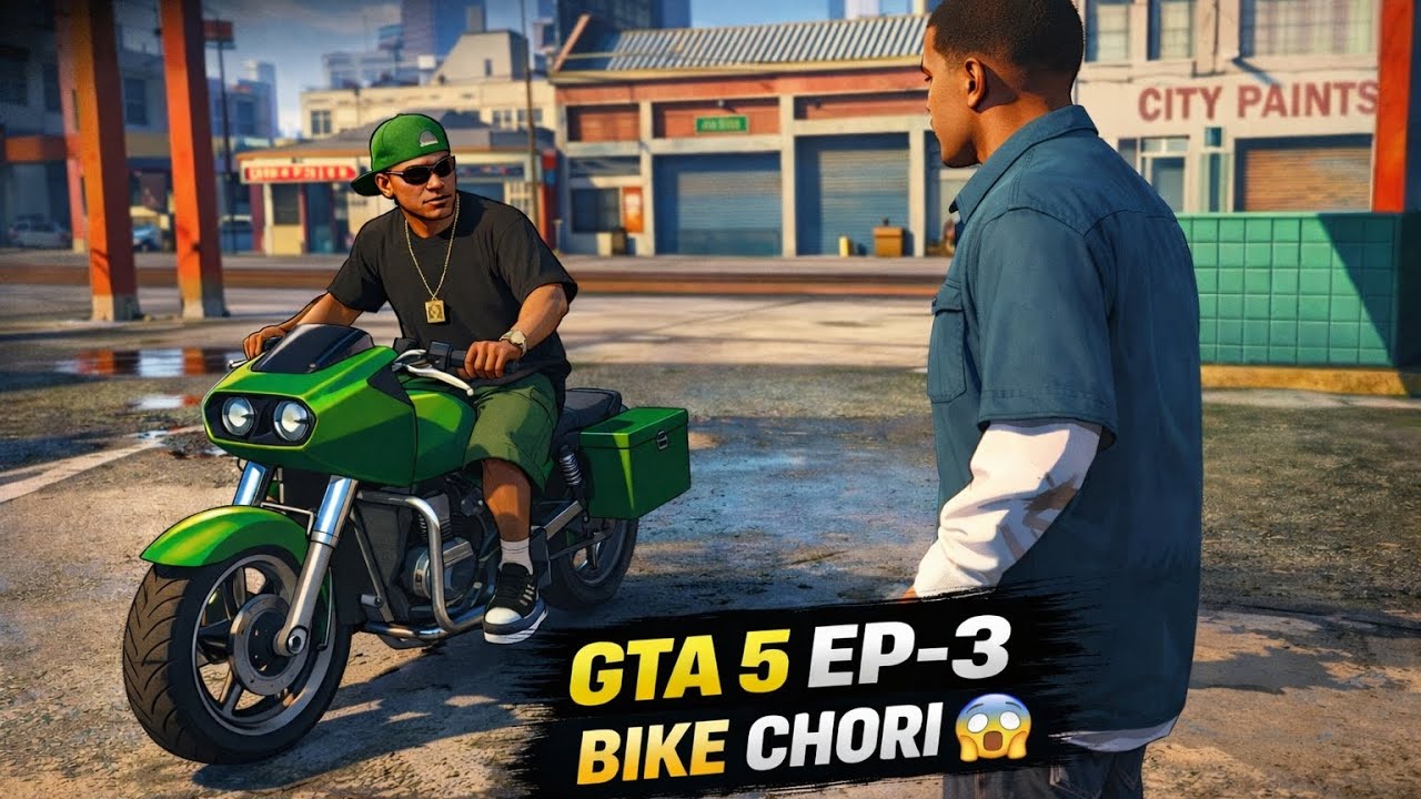 GTA 5 Third Mission - Repossession (Gta 5 Hindi Dubbed)