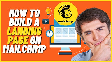 Mailchimp Landing Page Tutorial | How to Build a Landing Page On Mailchimp Step by Step