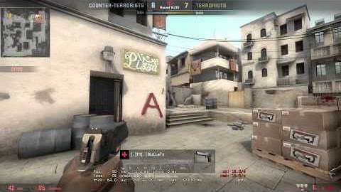 CS:GO Dust2 CT Clutch Bomb SiteA (3v1)