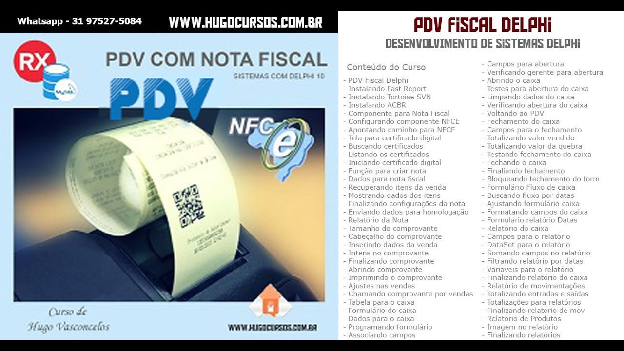 PDV Fiscal Delphi - Aula 08 - Tela para certificado digital - YouTube