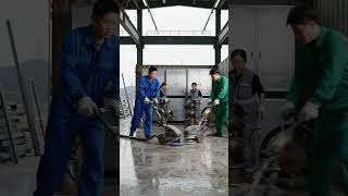 From Rusted Container to Industrial Maker Space RestorationTimelapse #ContainerWorkshop #beforeafter