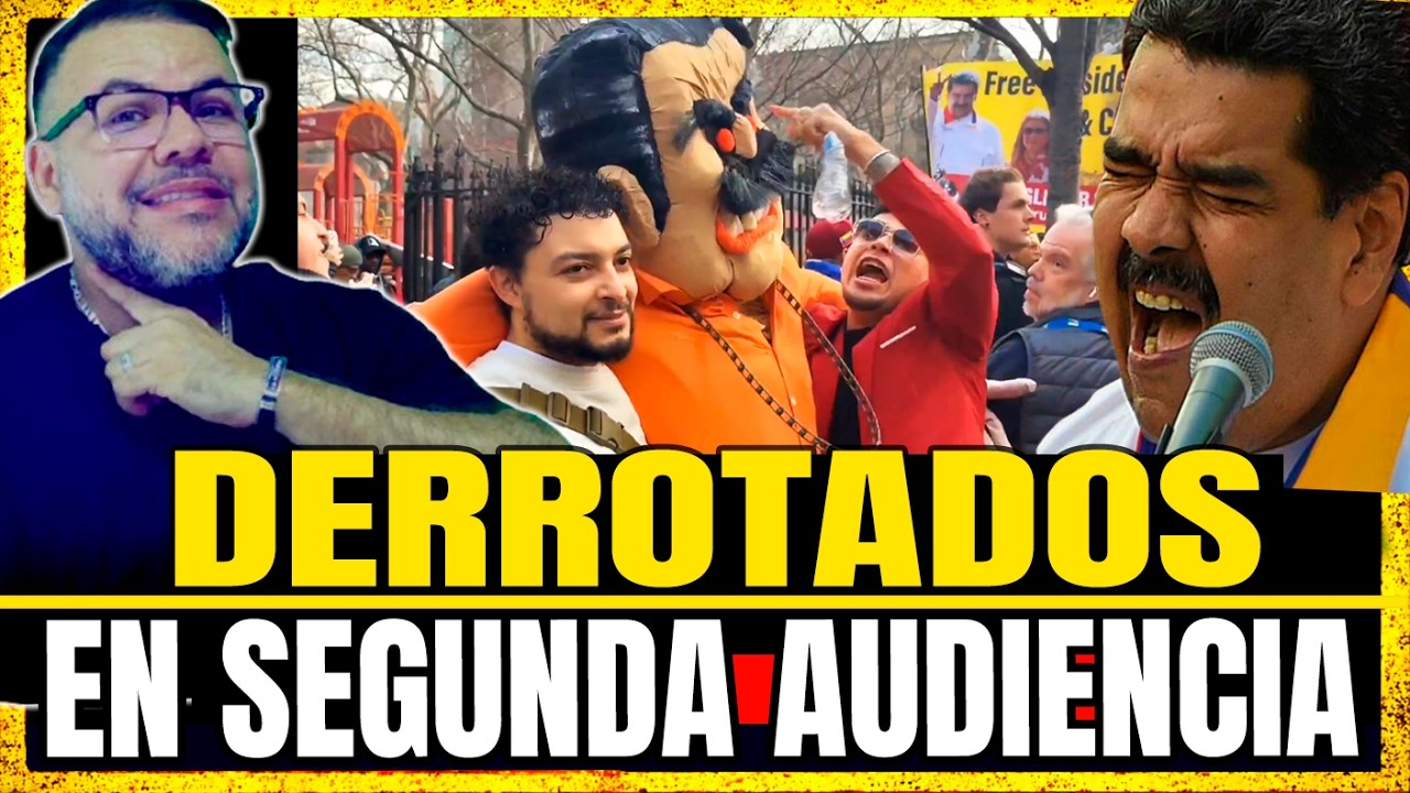 DEMOLERORA SEGUNDA AUDIENCIA CONTRA MADURO! El Juez lo deja En la Calle y no logra ningún Beneficio