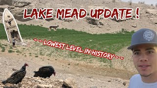 Lake Mead Drought Update!!! Lowest It's Ever Been!!!