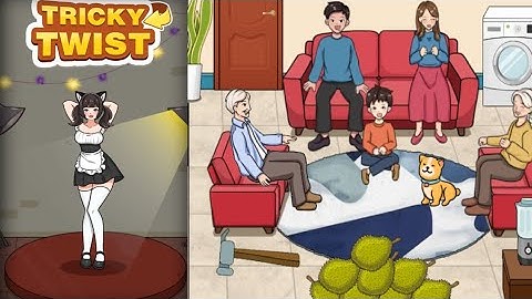 Tricky Twist Level 15 |Help Them Eat all The Durian| Walkthrough Solution