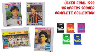 Ülker Final 1990 Wrapper Soccer Complete Collection! screenshot 3