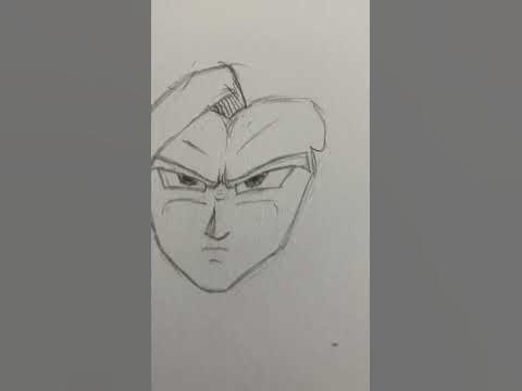 Gohan Beast Form Pencil Drawing | Dragon Ball Z - YouTube