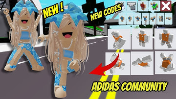 NEW!! SECRET ANIMATION PACK (ADIDAS COMMUNITY) In Brookhaven ID/CODES - Roblox