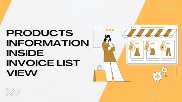 Products Information inside Invoice List View Odoo